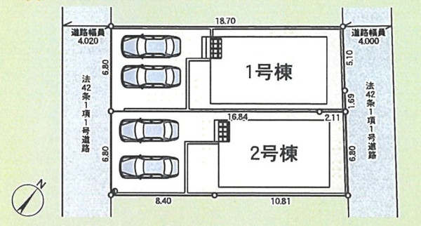 藤沢市遠藤　新築戸建　全２棟　１号棟