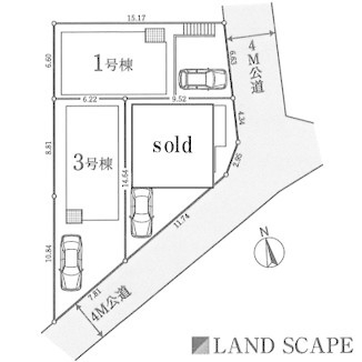 横浜市泉区白百合2丁目　新築戸建　全3棟　１号棟