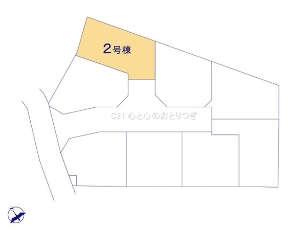 相模原市中央区上溝4丁目5期　新築分譲住宅　2号棟