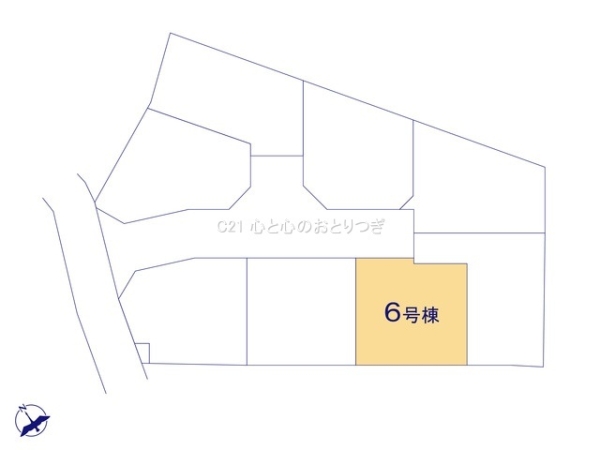 相模原市中央区上溝4丁目5期　新築分譲住宅　6号棟