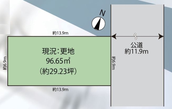 藤沢市湘南台１丁目　土地