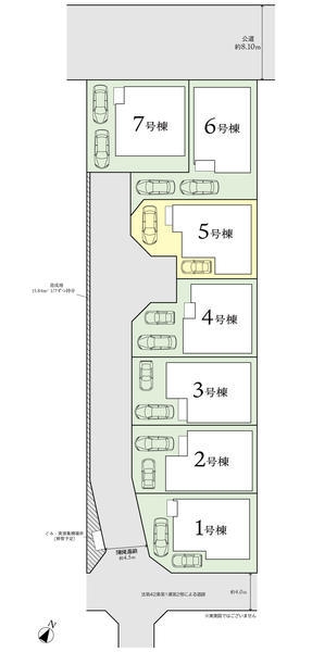 相模原市南区相武台3丁目第4　新築分譲住宅　5号棟