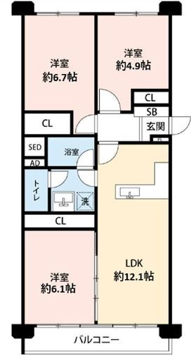 県ドリームハイツ２３号棟