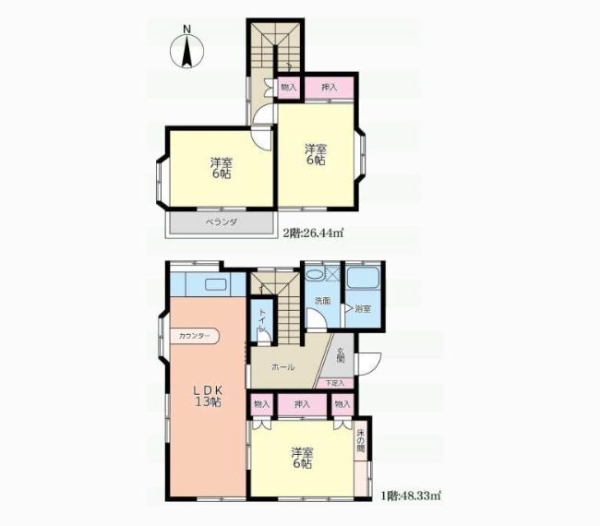 綾瀬市小園　中古戸建