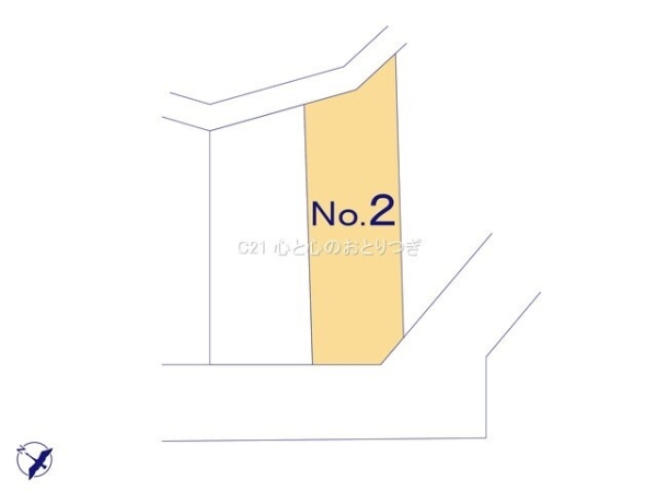 町田市本町田　建築条件付き売地　No2