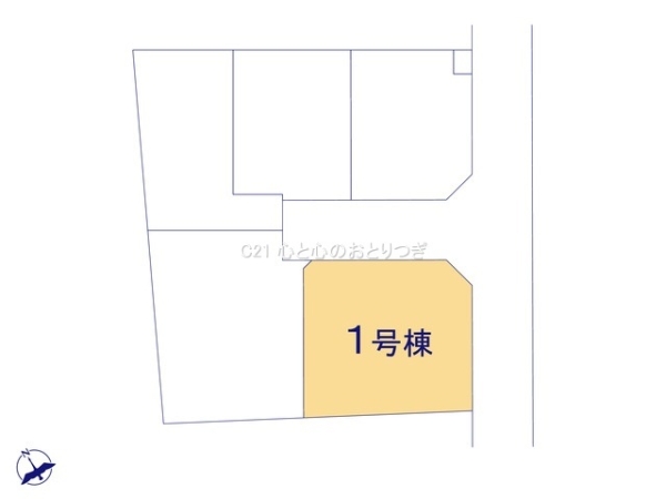 相模原市中央区宮下本町3丁目第41　新築分譲住宅　1号棟