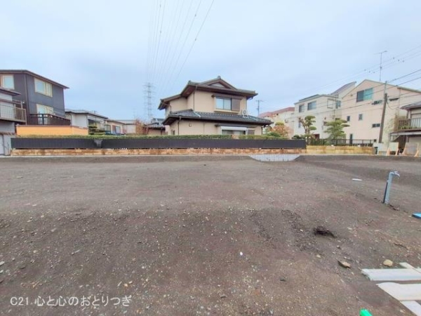相模原市中央区共和3丁目第6　建築条件なし売地　6区画