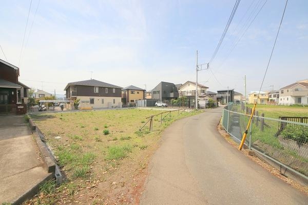 座間市新田宿　建築条件なし売地