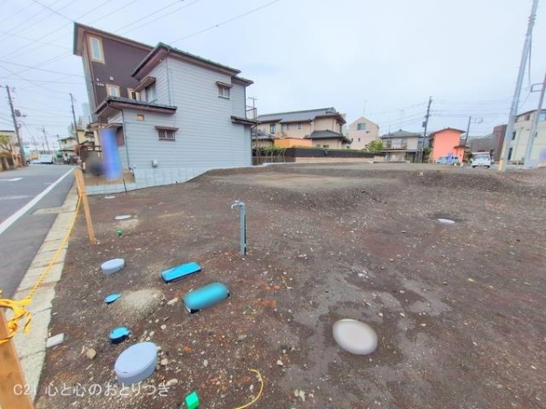 相模原市中央区共和3丁目第6　建築条件なし売地　4区画