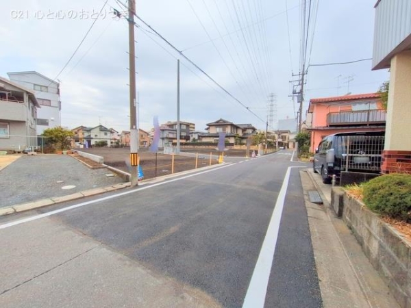 相模原市中央区共和3丁目第6　建築条件なし売地　5区画