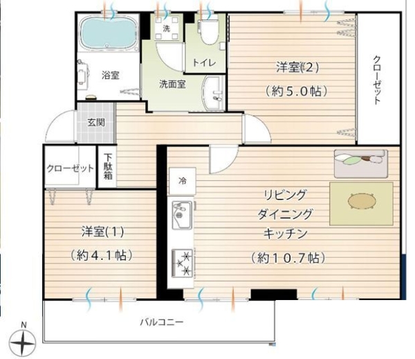 左近山団地5　9号棟