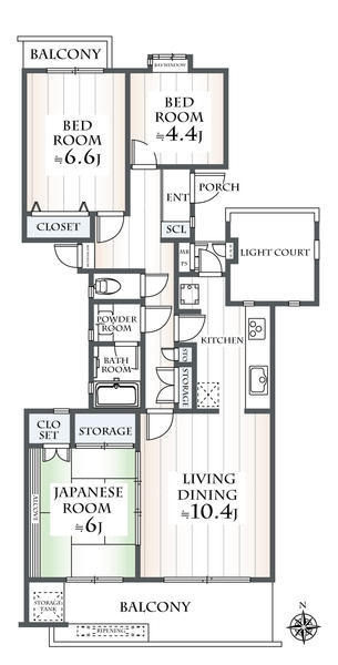 座間入谷ハイツ７号棟