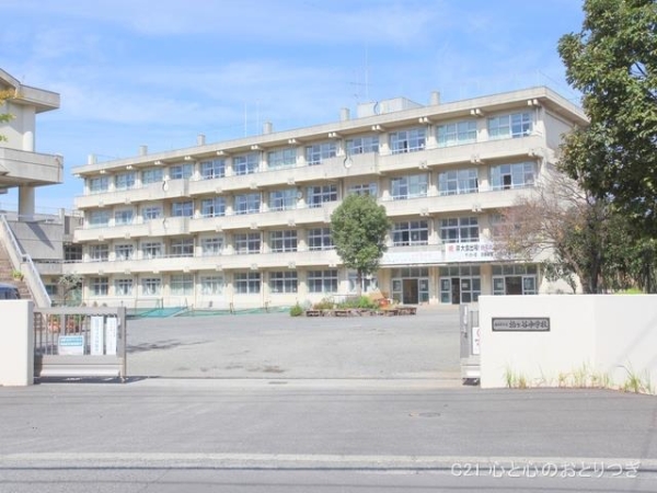 海老名市国分北4丁目の土地(海老名市立柏ケ谷中学校)