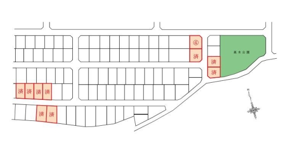大和市下鶴間　売地　全11区画　4区画