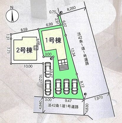 海老名市上今泉4丁目第34　新築分譲住宅　1号棟