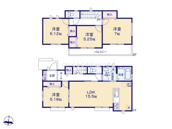 町田市成瀬台2丁目　新築分譲住宅　B号棟