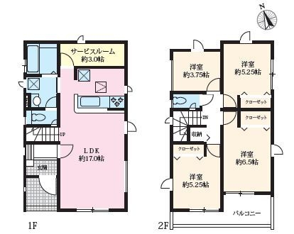 相模原市南区下溝18期　新築分譲住宅　3号棟