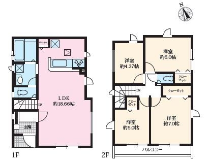 相模原市南区下溝18期　新築分譲住宅　1号棟