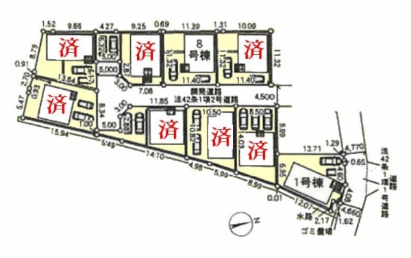 厚木市金田　新築戸建　全9棟　8号棟