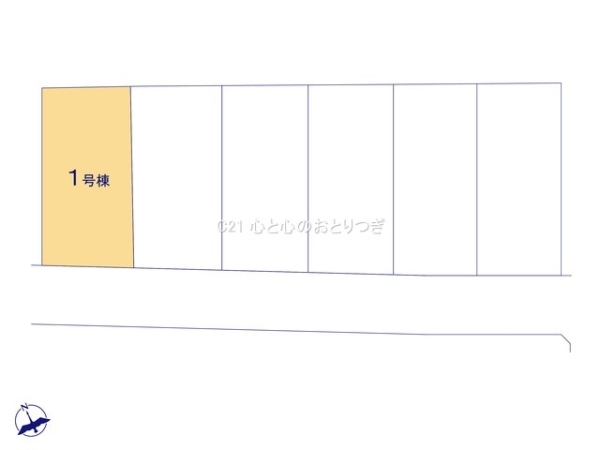 相模原市南区下溝18期　新築分譲住宅　1号棟