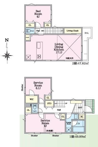 横浜市戸塚区舞岡町　新築戸建　全3棟　3号棟