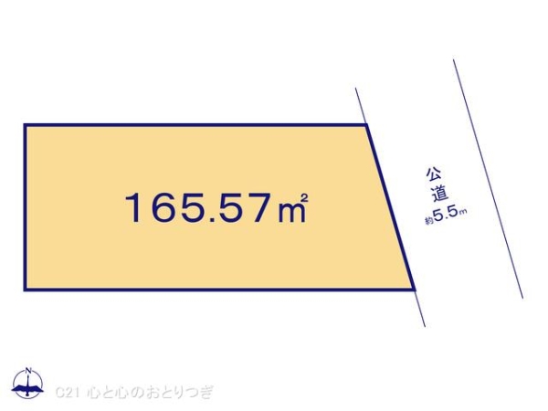 相模原市南区麻溝台7丁目　建築条件なし売地　B区画