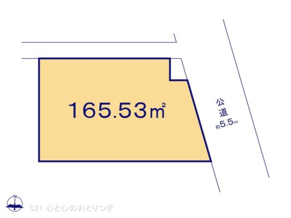 相模原市南区麻溝台7丁目　建築条件なし売地　A区画