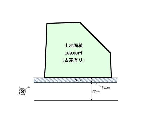 海老名市国分南2丁目　建築条件なし売地