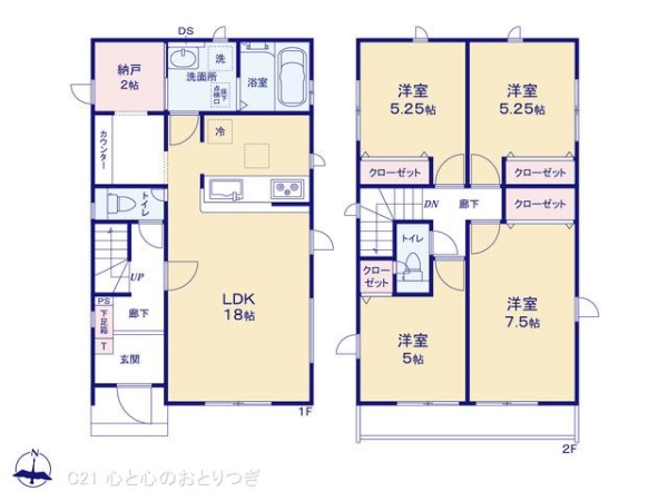 相模原市南区麻溝台5丁目5期　新築分譲住宅　1号棟