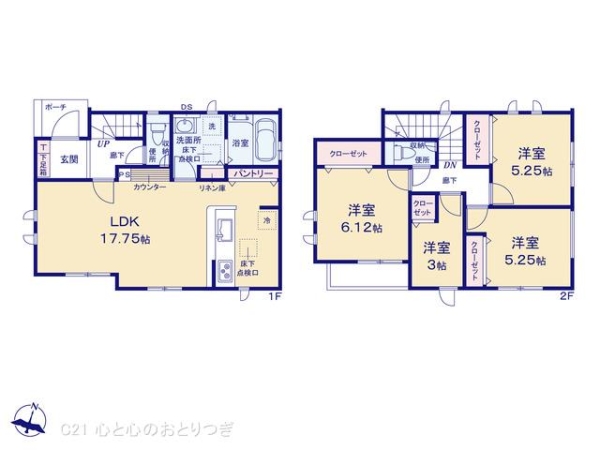 相模原市南区麻溝台8丁目3期　新築分譲住宅　1号棟