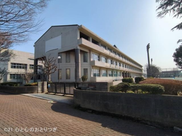 藤沢市下土棚の土地(藤沢市立長後中学校)