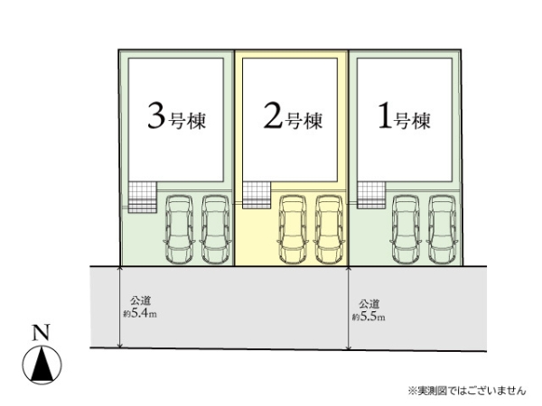座間市東原1丁目1期　新築分譲住宅　2号棟