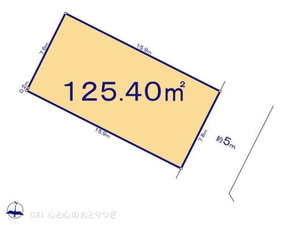 町田市矢部町23　1期　建築条件なし売地　2区画
