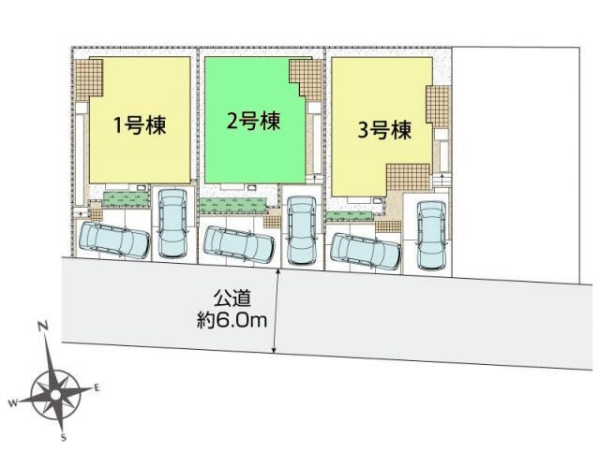 大和市下鶴間　新築分譲住宅　2号棟