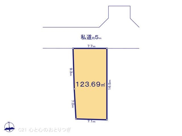 藤沢市本藤沢2丁目　土地　15