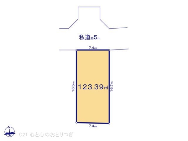 藤沢市本藤沢2丁目　土地　14