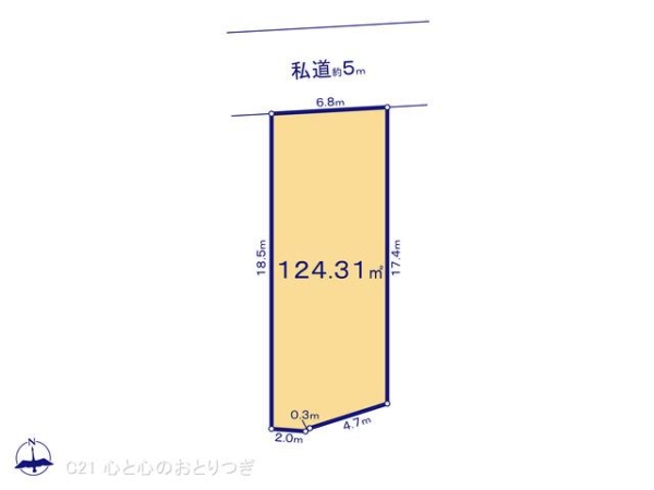藤沢市本藤沢2丁目　土地　11