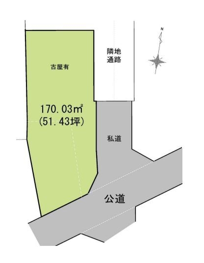 大和市草柳２丁目　売地