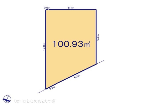 大和市上草柳６丁目の土地
