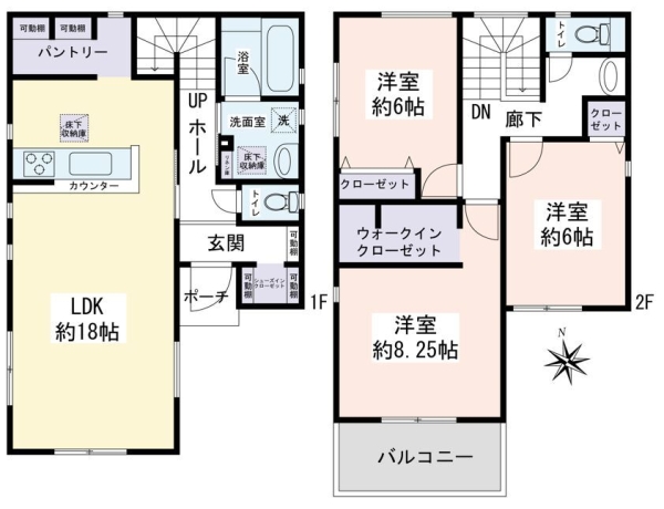 大和市桜森2丁目　新築戸建　全14棟　2号棟