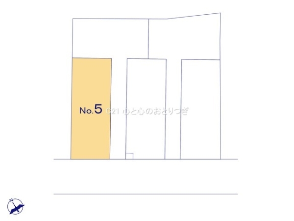 相模原市中央区千代田1丁目　建築条件付き売地　No5