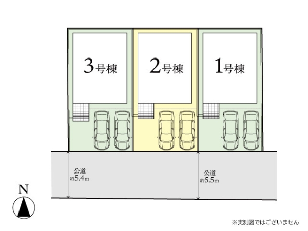座間市東原1丁目1期　新築分譲住宅　2号棟
