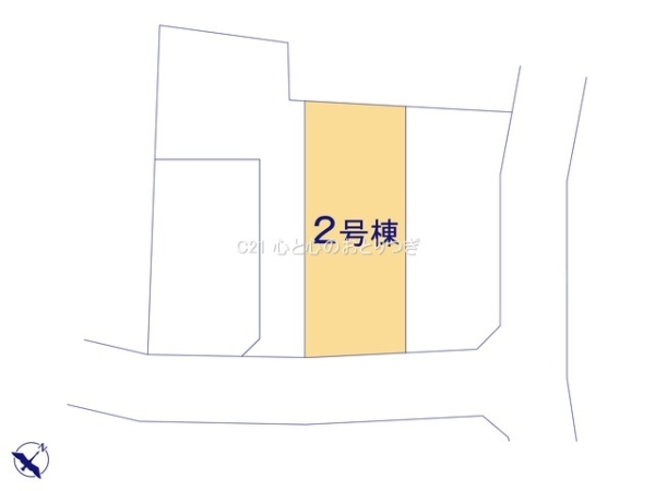相模原市中央区上溝第140　新築分譲住宅　2号棟
