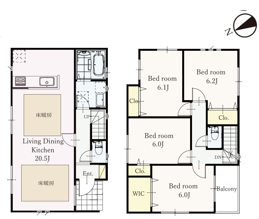 横浜市戸塚区汲沢８　新築戸建　全７棟　４号棟