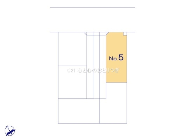 相模原市中央区中央3丁目　建築条件付き売地　No5