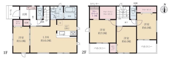 大和市上草柳6期　新築分譲住宅　6号棟