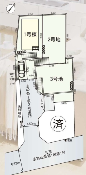 横浜市瀬谷区二ツ橋町　全４号棟　１号棟