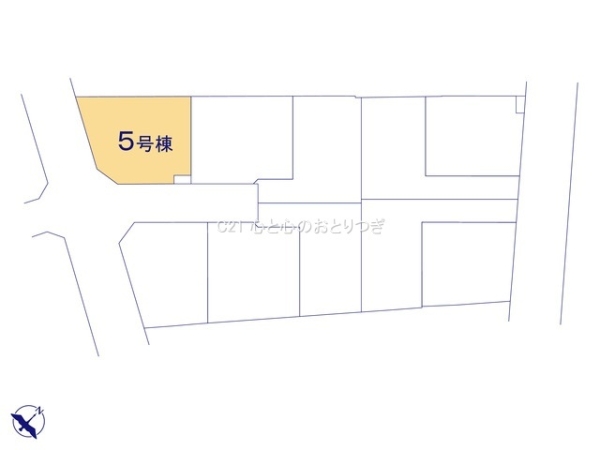 相模原市中央区共和3丁目第6　新築分譲住宅　5号棟