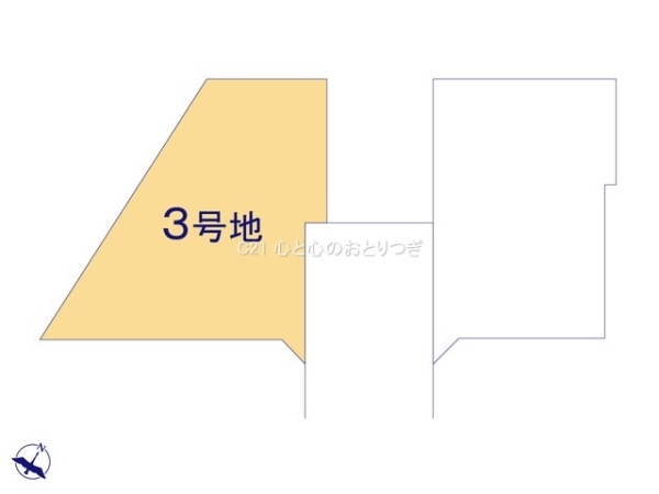 相模原市南区南台4丁目第4　建築条件付き売地　3号地