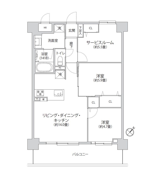 ダイアパレス町田中町